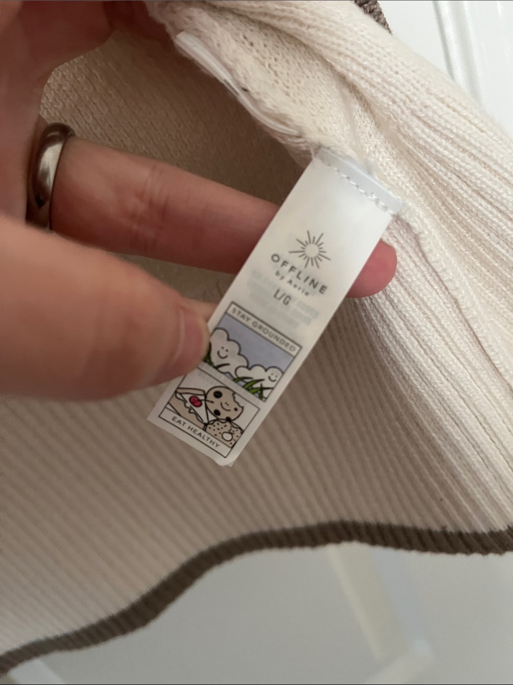 OFFLINE by Aerie Tennis Sweater Vest Cardigan - Picture 4 of 8